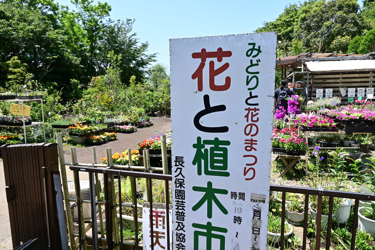 長久保公園：植木市