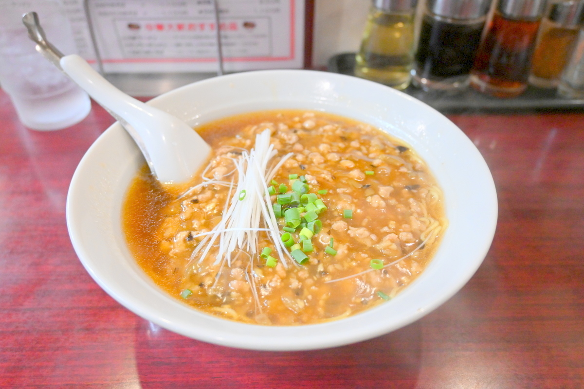 中華大新：大新ラーメン