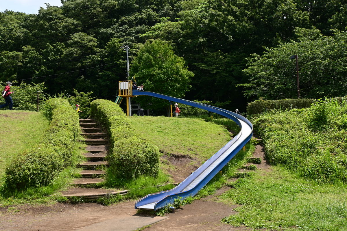 引地川親水公園：すべり台