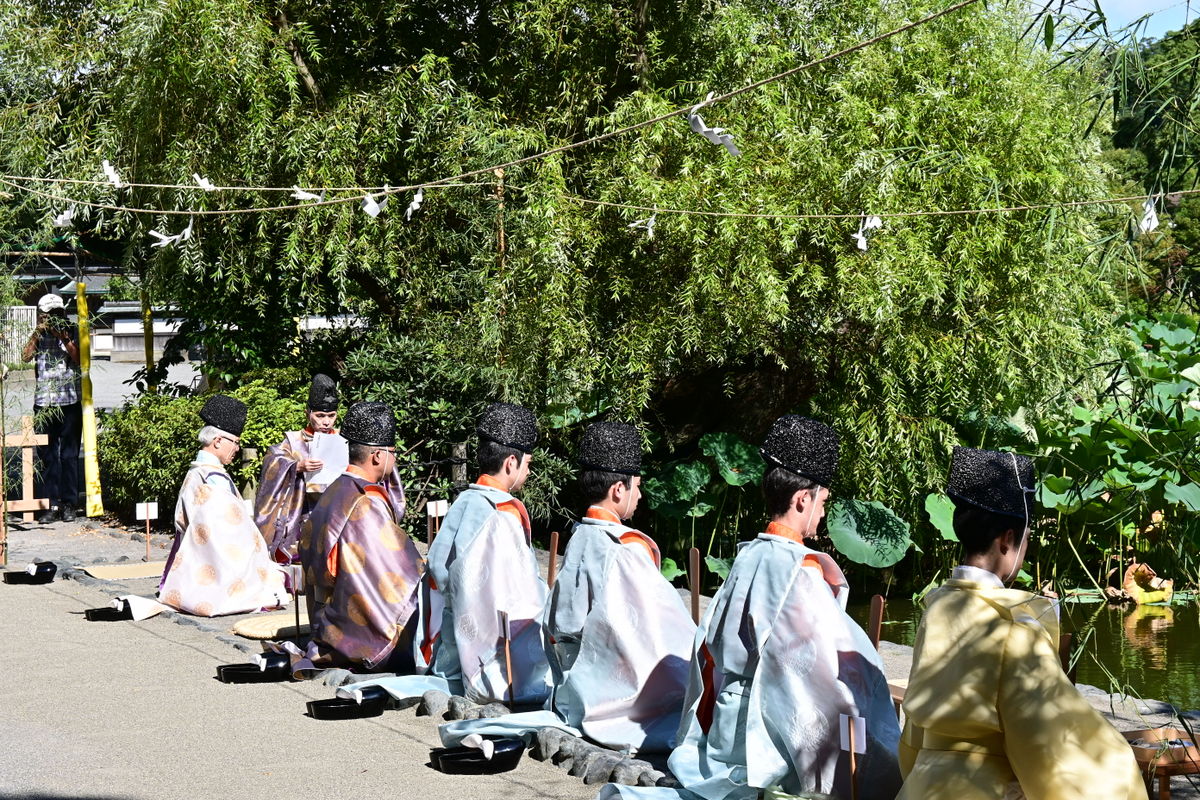 ぼんぼり祭：夏越祭　夏越の祓