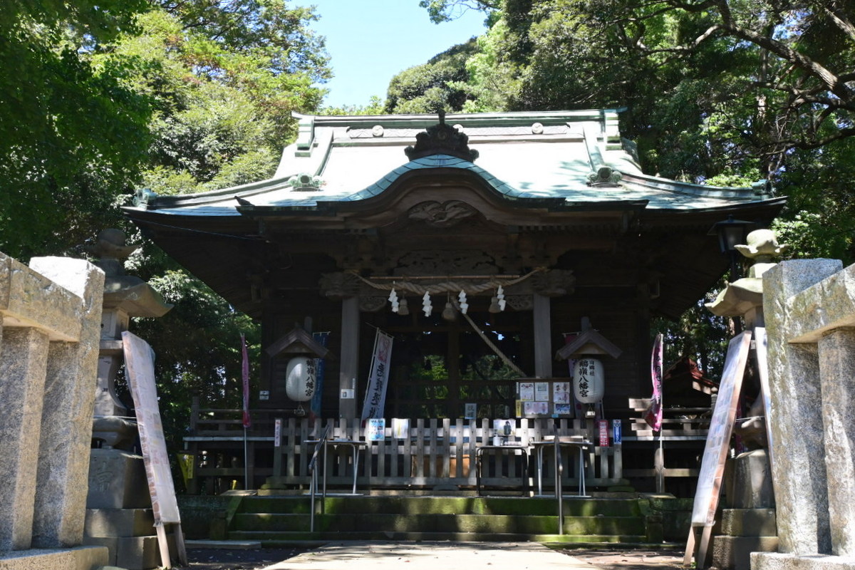 鶴嶺八幡宮：社殿