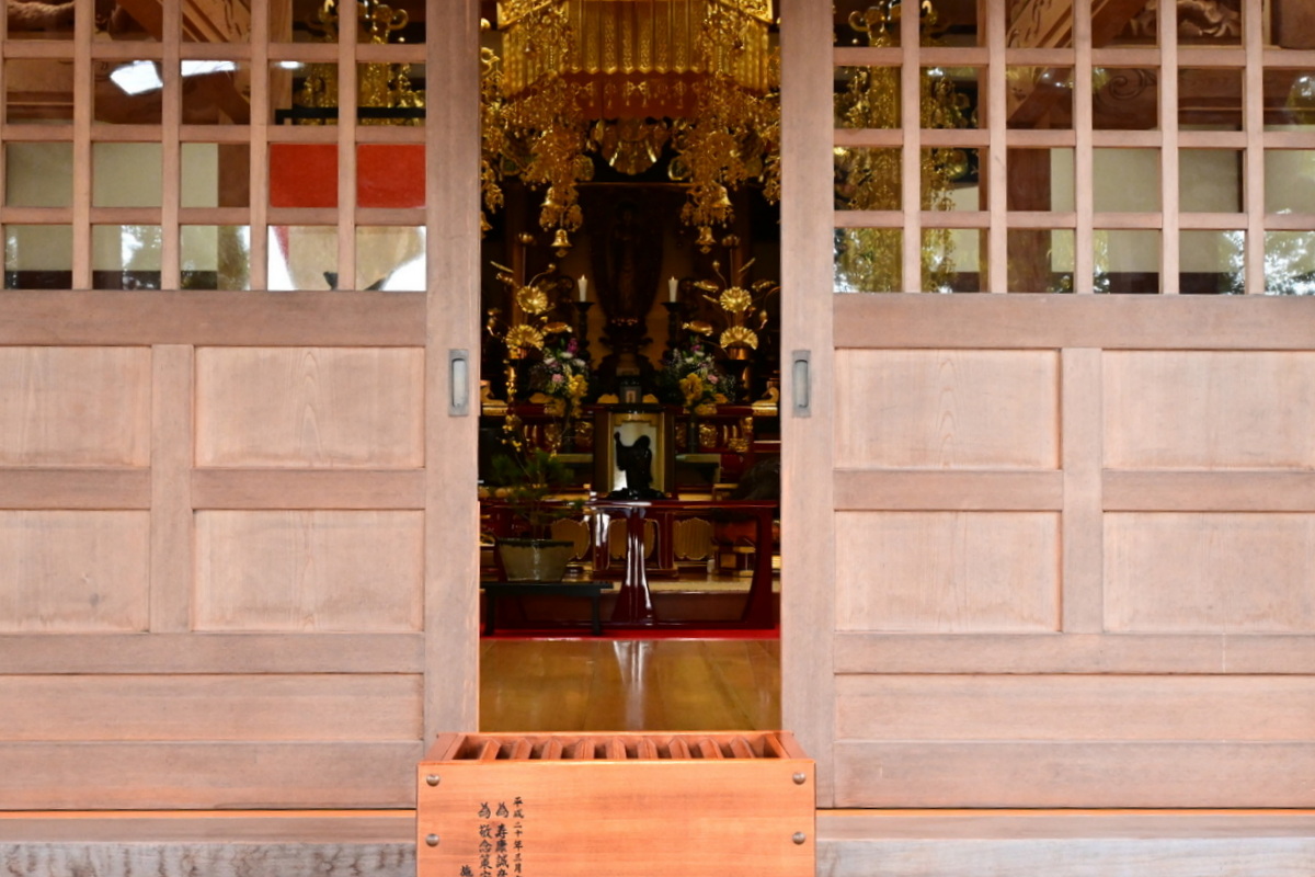 常光寺 本堂内の福禄寿