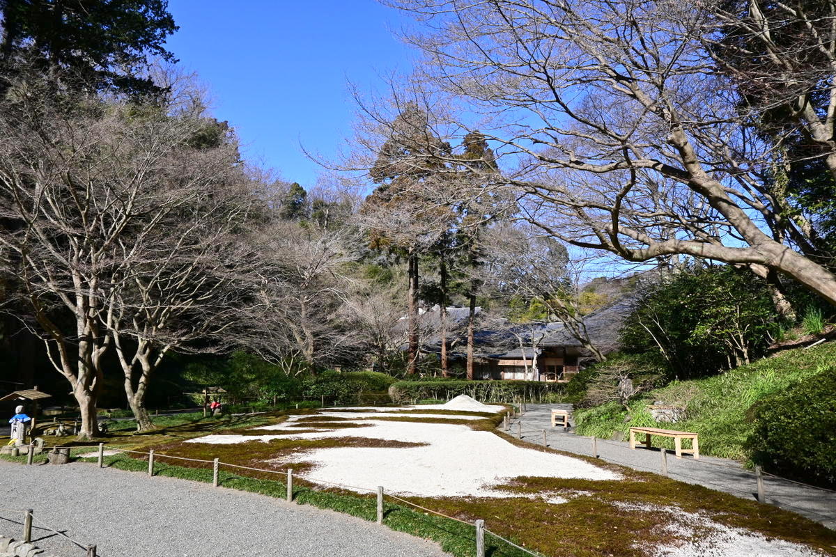 明月院：奥庭