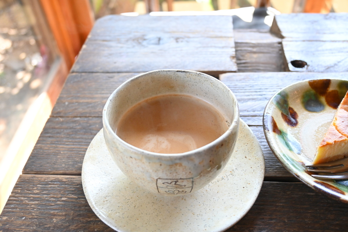 手ぬぐいカフェ一花屋：チャイ