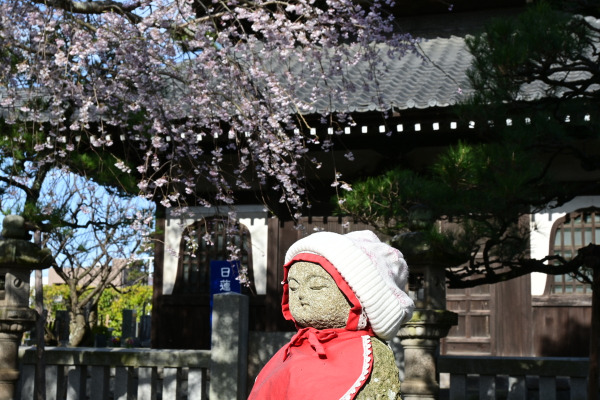 本覚寺：日蓮上人分骨堂と地蔵