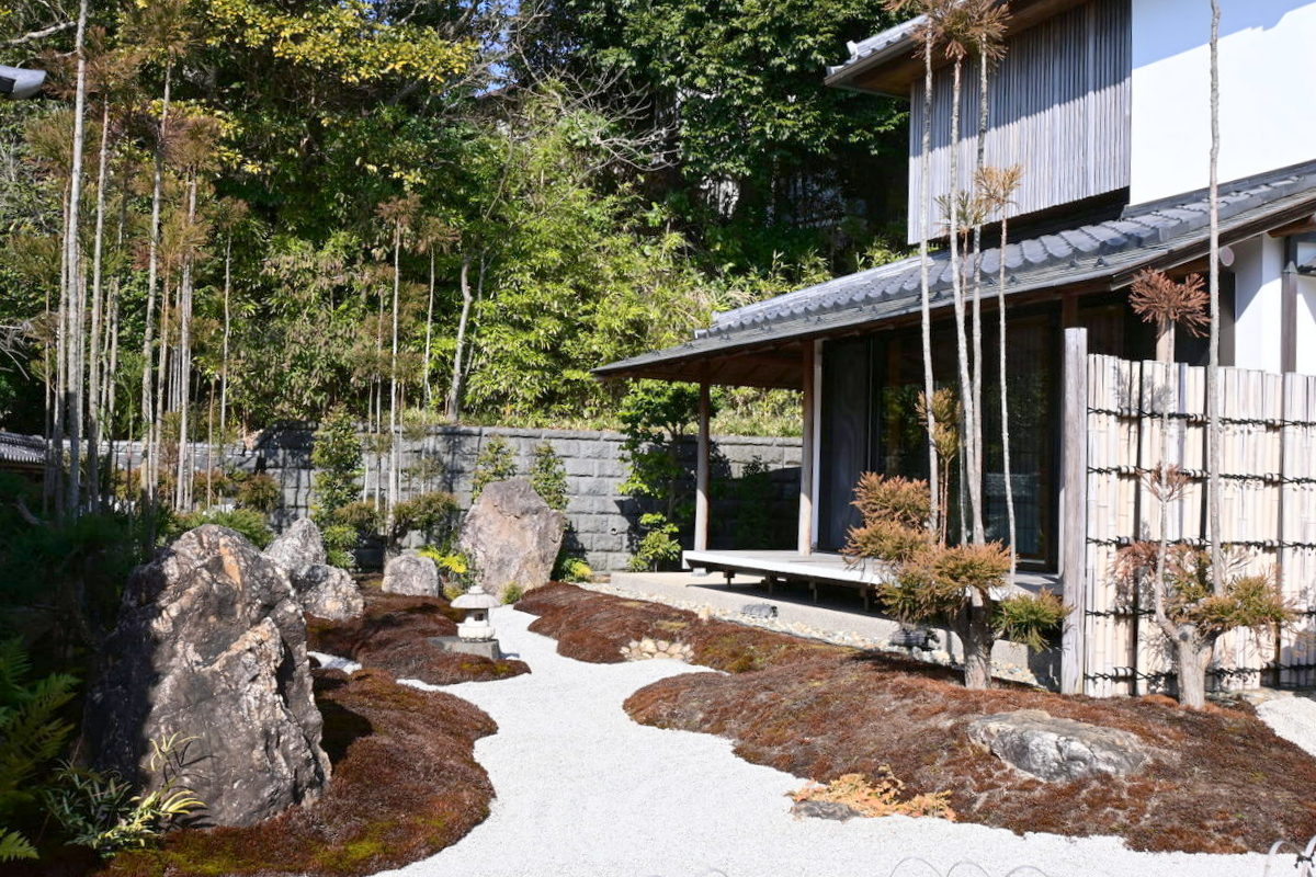 長谷寺：書院前の庭園