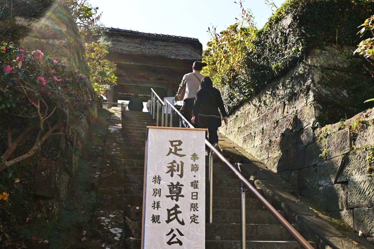 長壽寺入り口階段