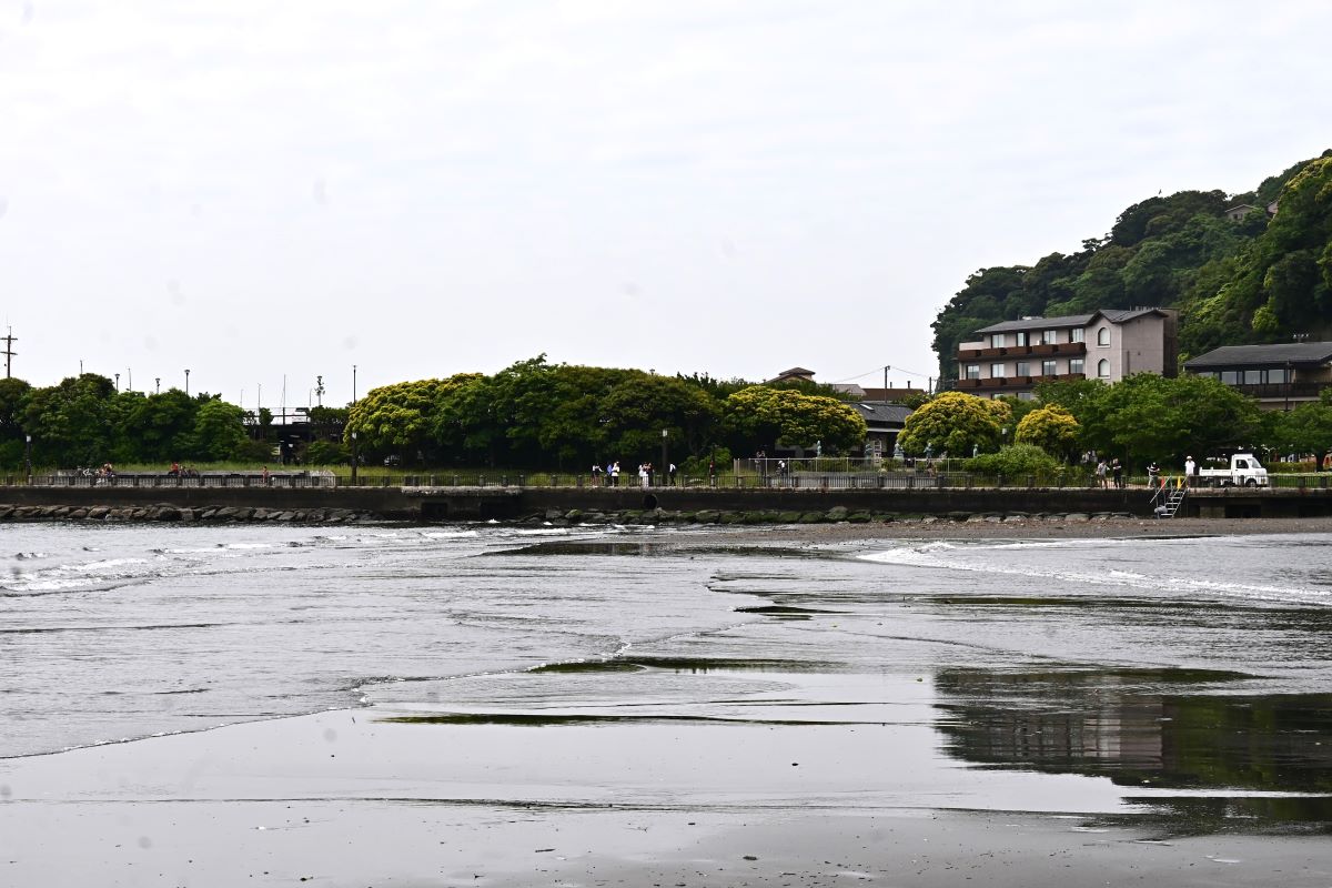 江の島　トンボロ