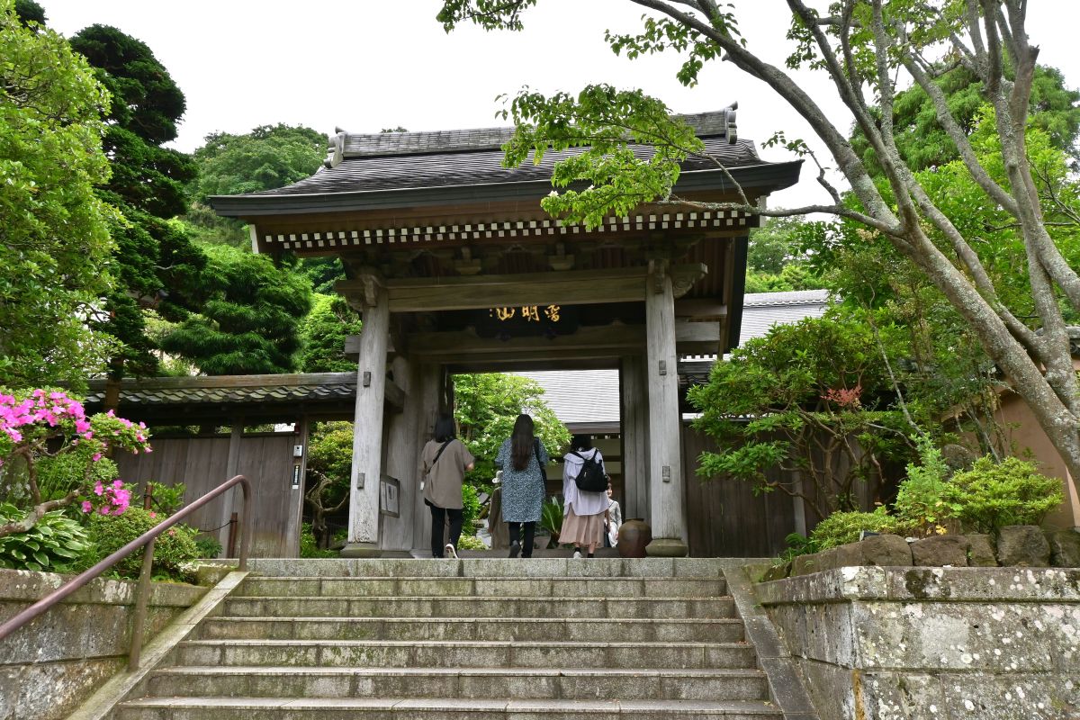 成就院山門